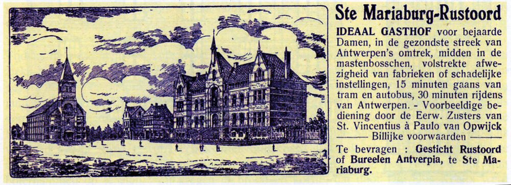 Gesticht Rustoord krantenartikel