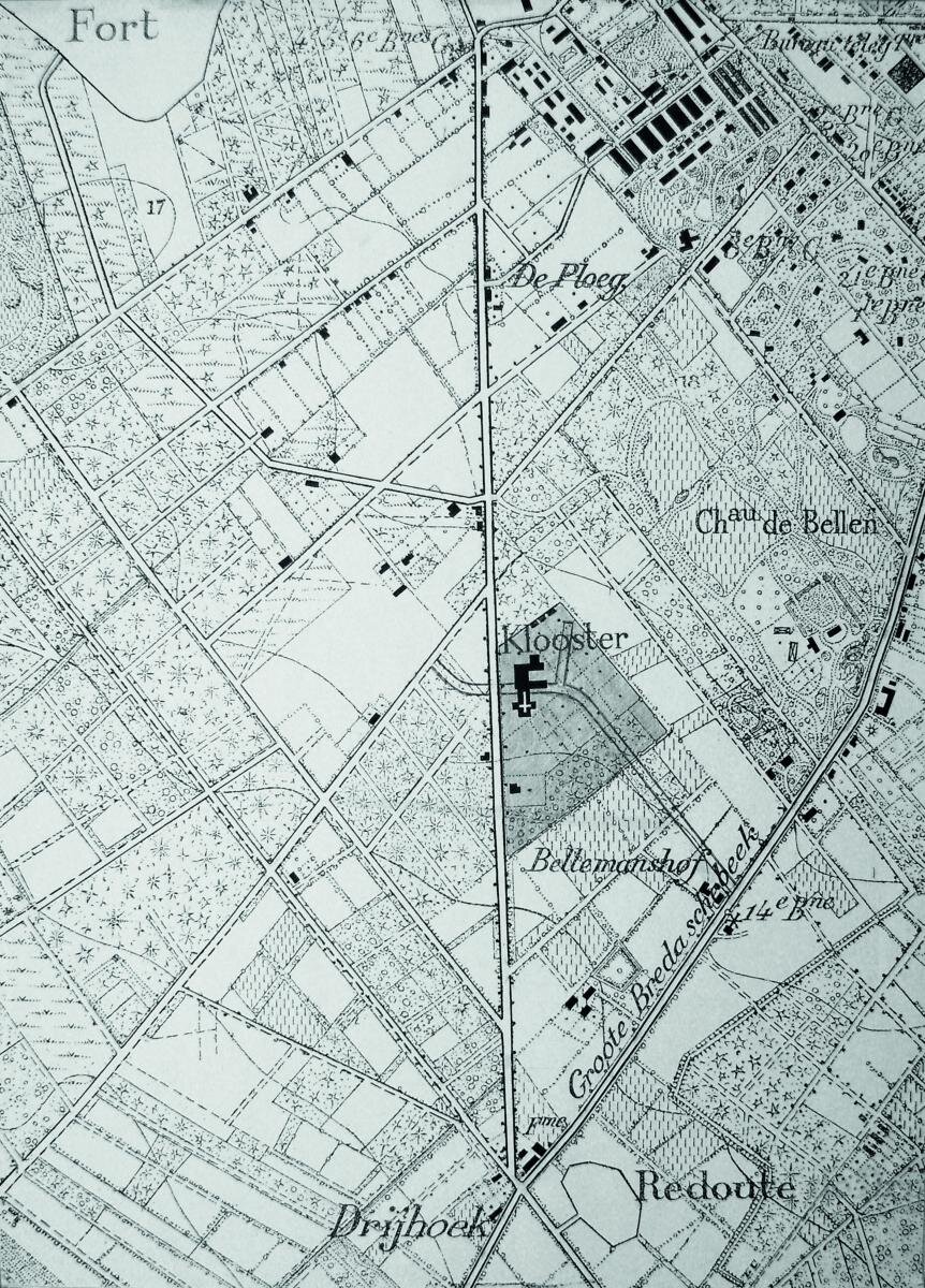 Klooster Bethanie, op landkaart