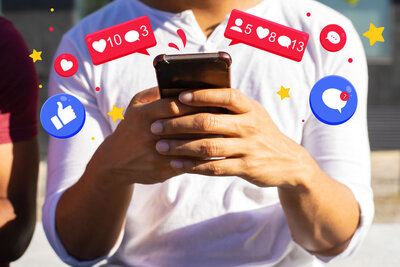 Gsm met sociale media