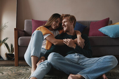 Jong samenwonend koppel