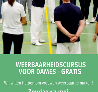 Pioen weerbaarheidscursus voor dames.