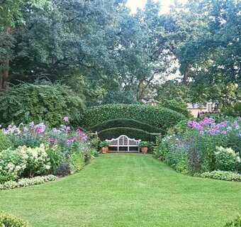 Tuin Op de Achtergrond
