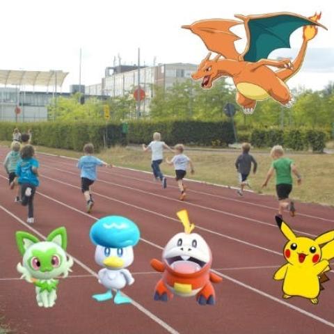 Sportieve Pokémons! © Free-Time vzw